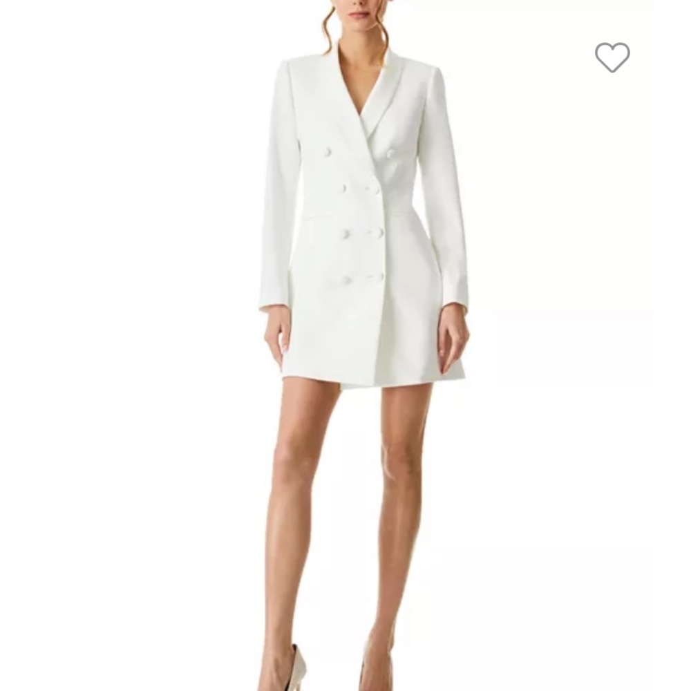 Alice and Olivia Kyrie Tuxedo Dress